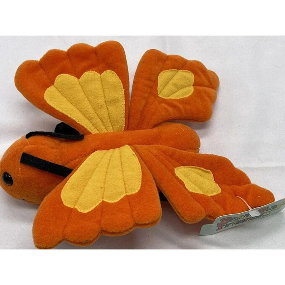 VTG Plush Creations Betsy Butterfly Bean Bag Friends Stuffed Animal 1996 RARE - Picture 4 of 13